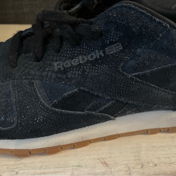 REEBOK CLASSIC LEATHER CLEAN EXOTICS WOMEN   Size 7 - Picture 11 of 14